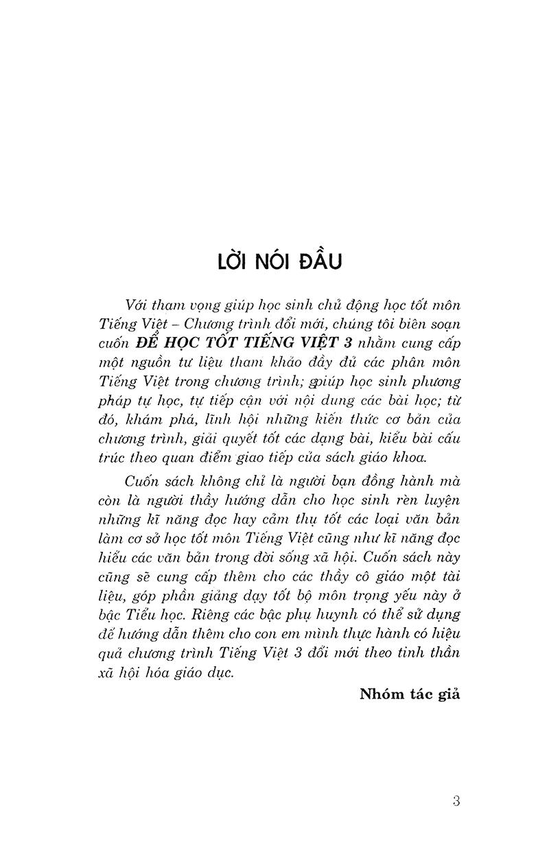 Học Tốt Tiếng Việt Lớp 3 (Tập 2)