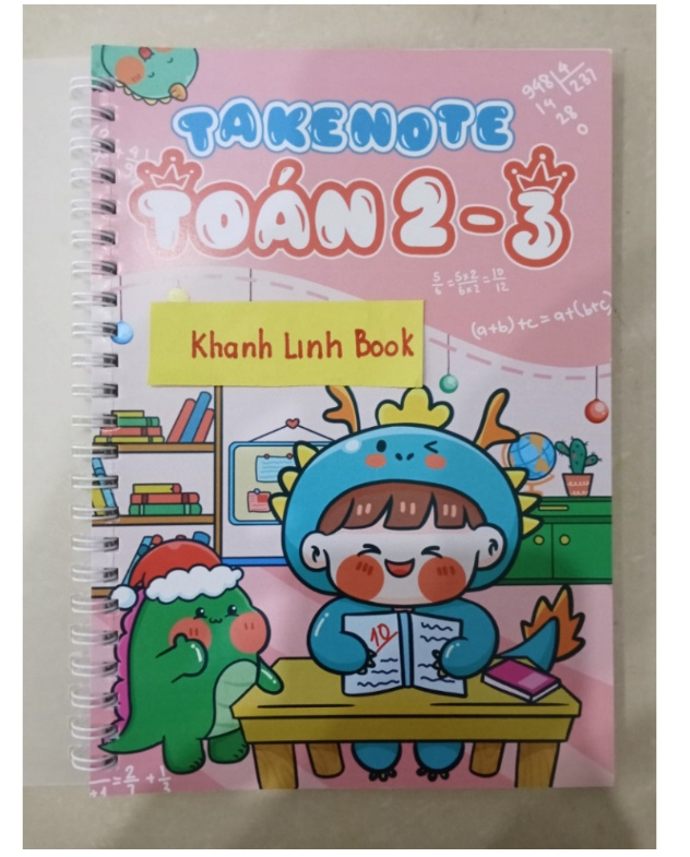 Sách - Combo Takenote toán + tập làm văn lớp 2 - 3