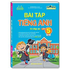 Sách - GLOBAL SUCCESS Bài Tập Tiếng Anh Lớp 5 - tập 2 (Có Đáp Án)
