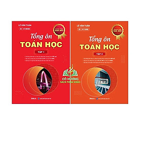 Sách - Combo Tổng Ôn Toán Học Tập 1 + 2 (Moon)