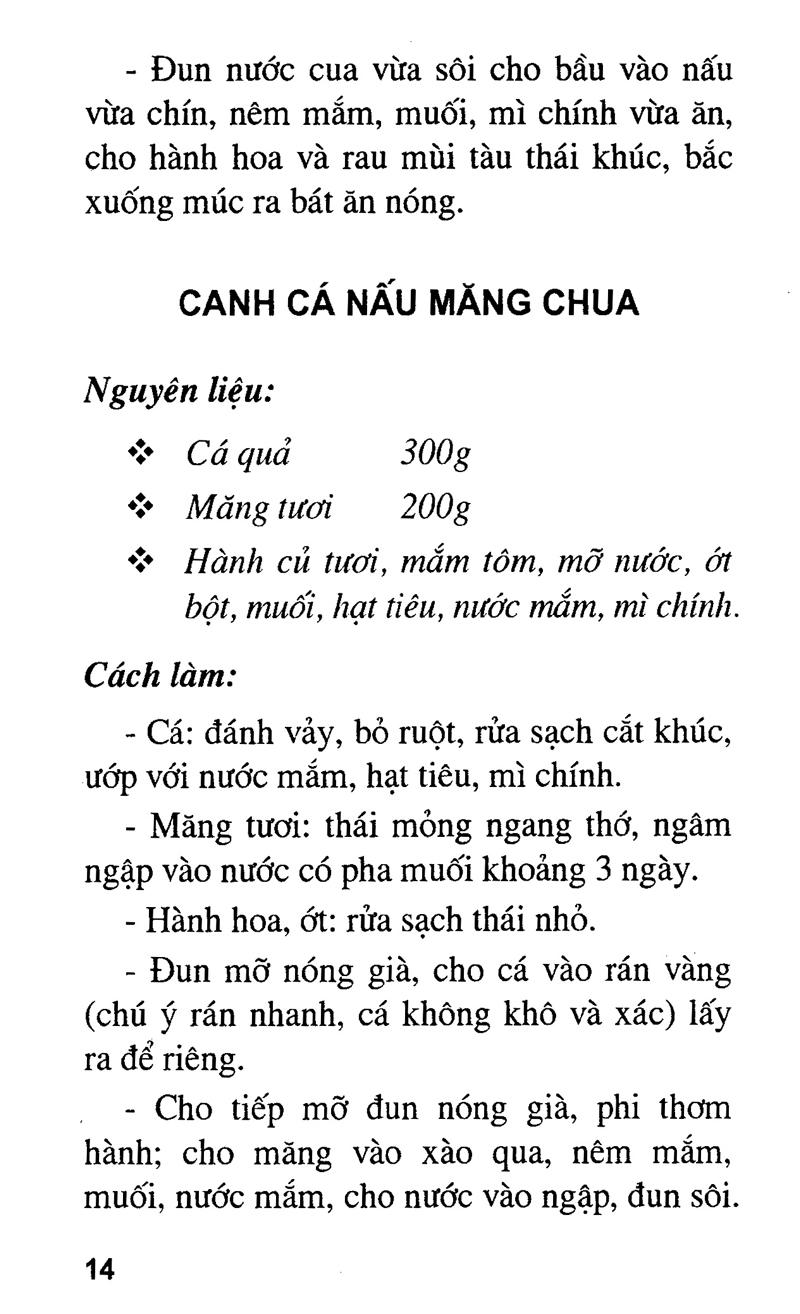 Các Món Canh Ngon (Tái Bản 2016)