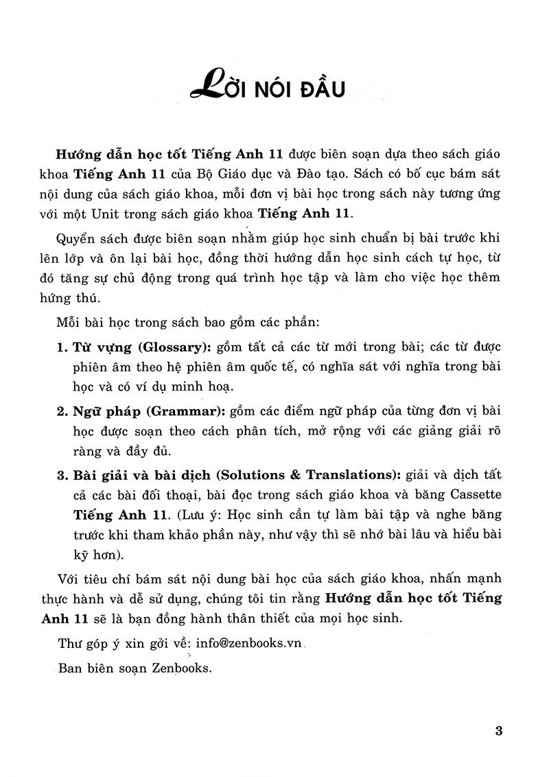 Hướng Dẫn Học Tốt Tiếng Anh 11