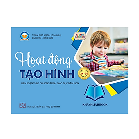 Sách Hoạt động tạo hình - sách mầm non cho trẻ 24 - 36 tháng tuổi