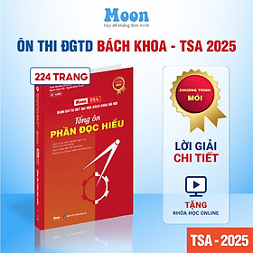 [Chương trình mới] Sách ôn thi đánh giá năng lực 2025- HSA, TSA, APT | Moonbook