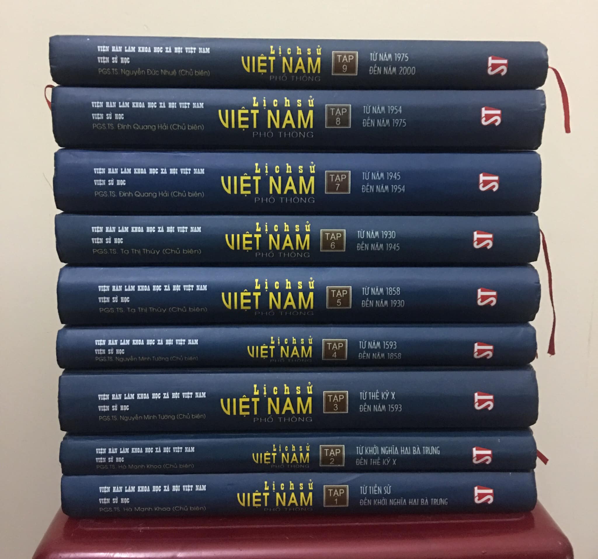 Trọn bộ sách Lịch sử Việt Nam phổ thông (gồm 9 tập)