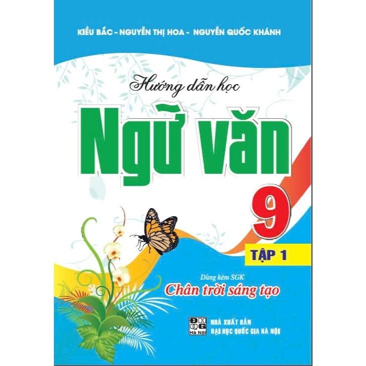 Combo Hướng Dẫn Học Ngữ Văn 9 - Tập 1 + 2 (Bám Sát SGK Chân Trời Sáng Tạo) (HA-MK)