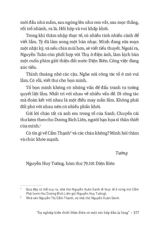 Bốn Năm Sau Và Những Trang Viết Về Điện Biên
