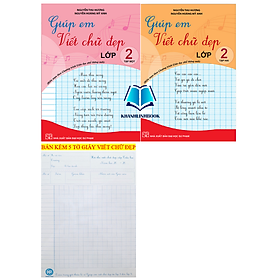 Sách - Combo giúp em viết chữ đẹp lớp 2 - tập 1 + 2 (cánh diều) (KP)