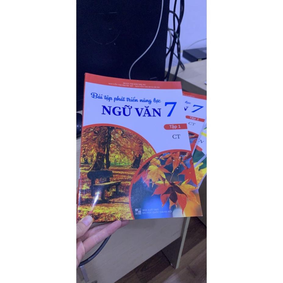 Sách - Bài tập phát triển năng lực Ngữ văn 7 - Tập 1 ( CT )