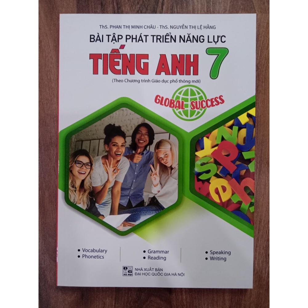 Sách - Bài tập phát triển năng lực tiếng anh 7 ( Global Success )