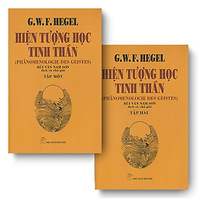 Sách - Hiện Tượng Học Tinh Thần - Trọn Bộ 2 Cuốn - Thời Đại