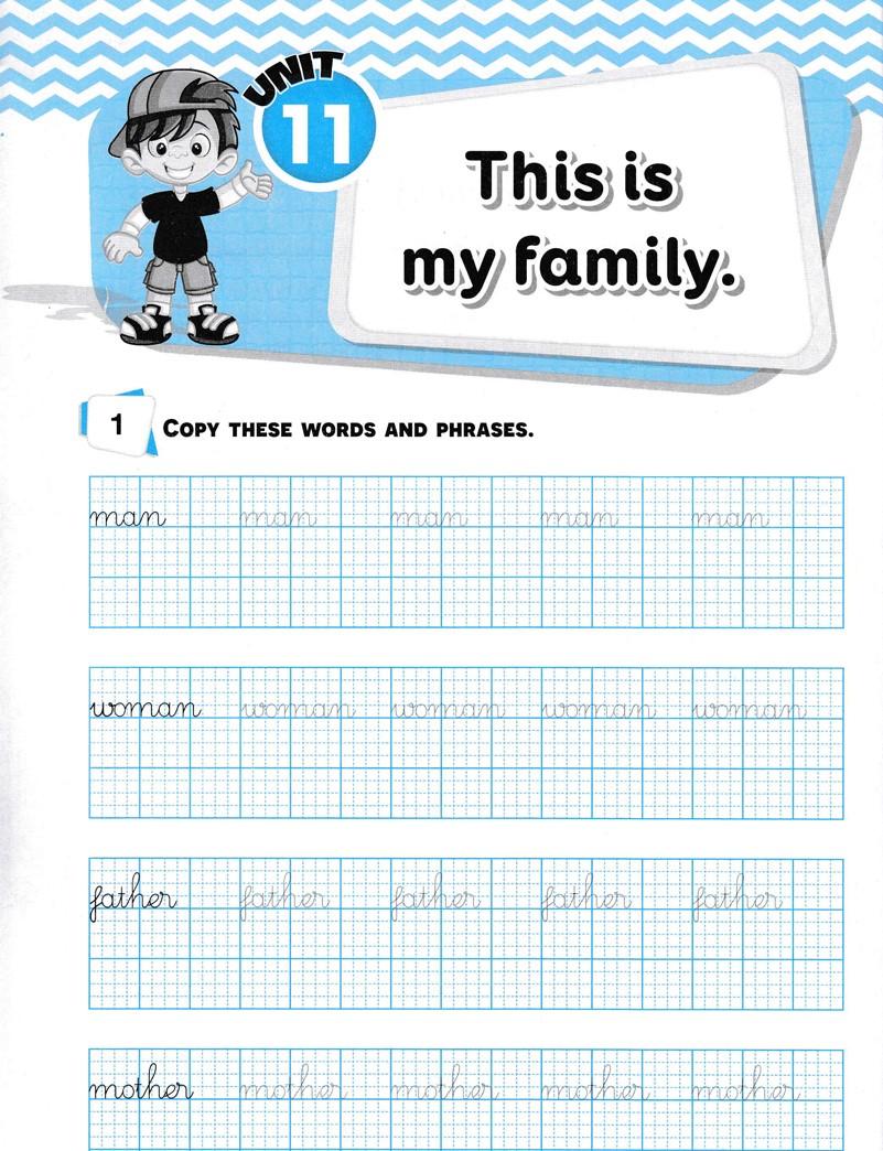 English Handwriting - Vở Tập Viết Tiếng Anh Lớp 3 - Tập 2