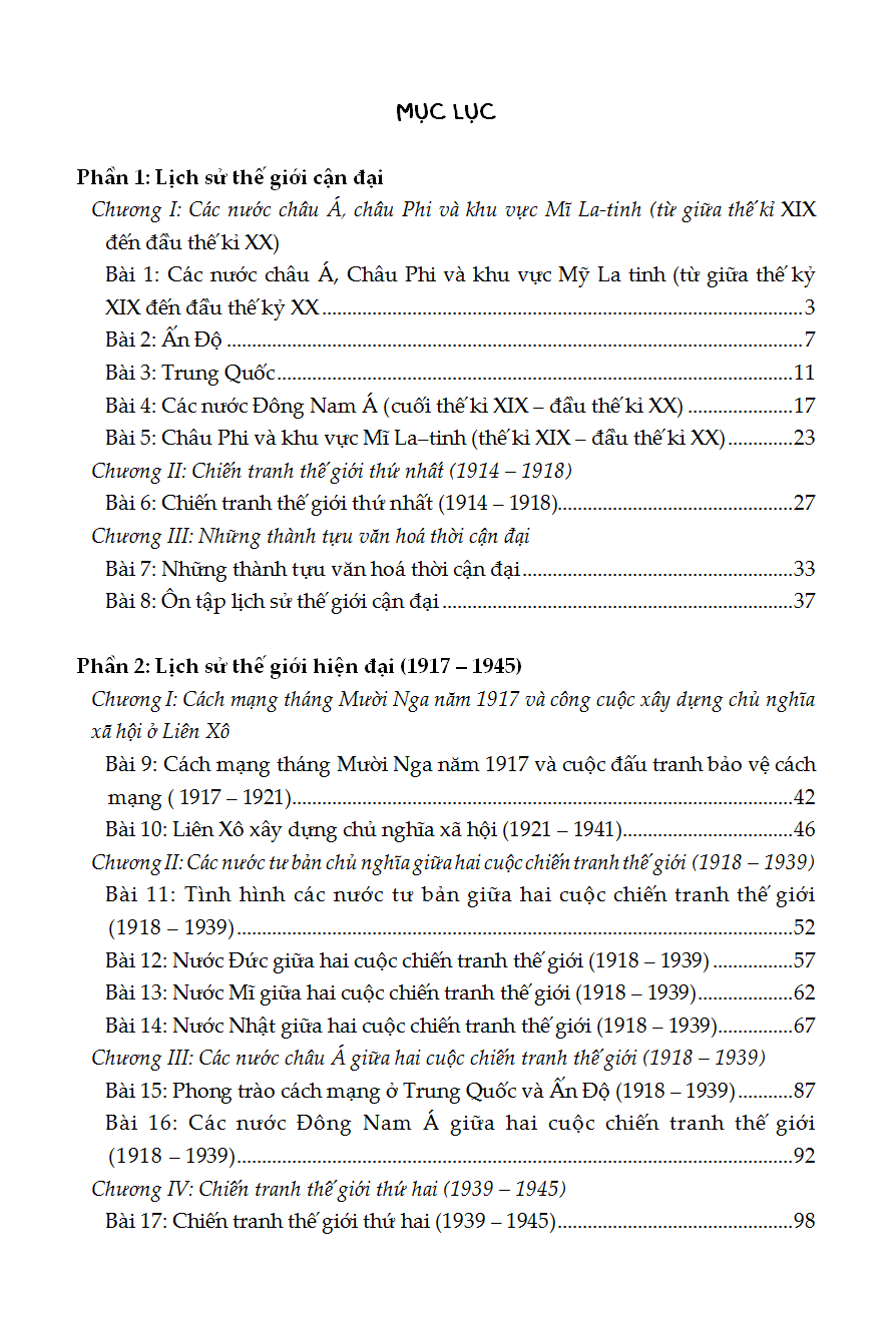 Bồi Dưỡng Học Sinh Giỏi Sử 11