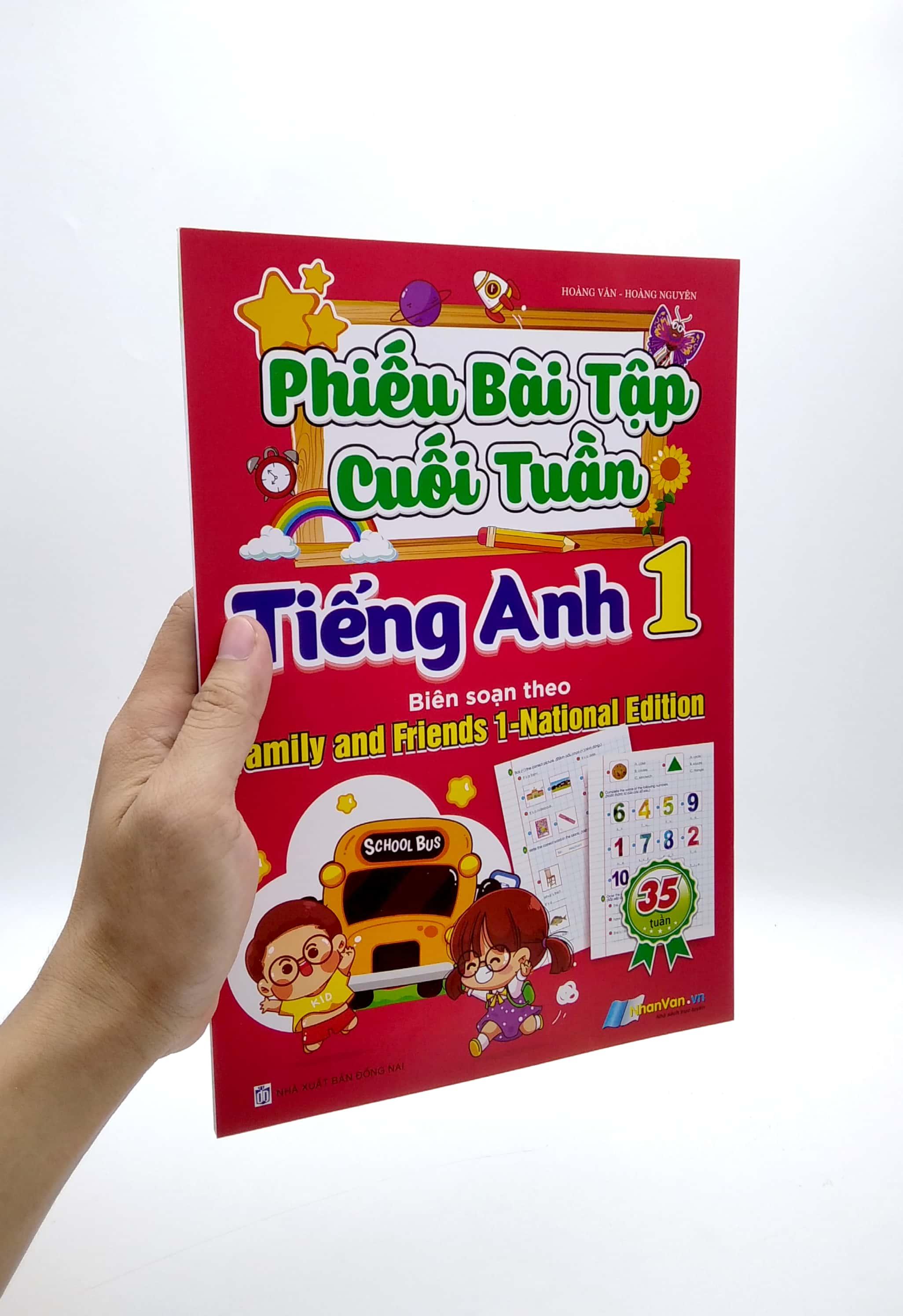 Phiếu Bài Tập Cuối Tuần Tiếng Anh 1 (Theo Family And Friends 1 - National Edition)