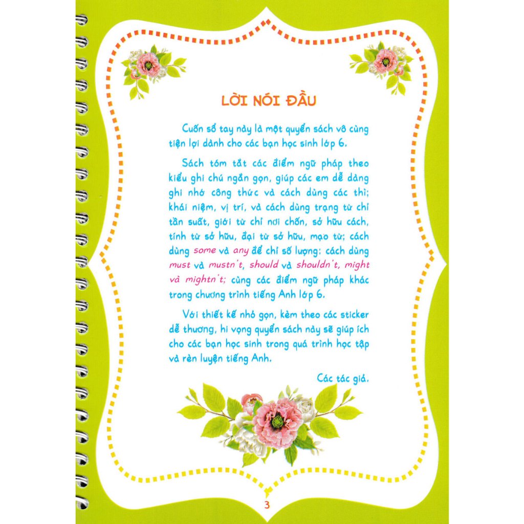 Sách - Notebook English Grade 6 - Tiếng Anh Lớp 6 (Dùng Chung Cho Các Bộ SGK Hiện Hành) - HA