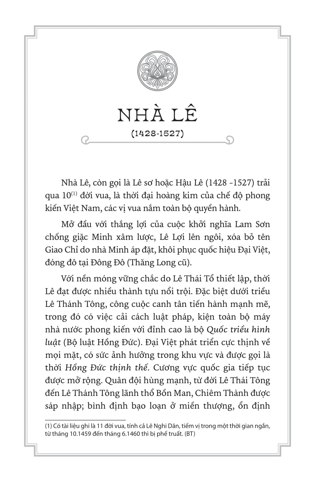 Ngàn Năm Sử Việt - Nhà Lê: Sao Khuê Lấp Lánh (Dành Cho Lứa Tuổi 13+)