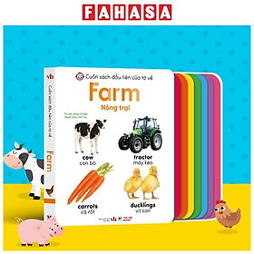 Sách - Cuốn Sách Đầu Tiên Của Tớ Về - Farm - Nông Trại (Song Ngữ Anh-Việt)