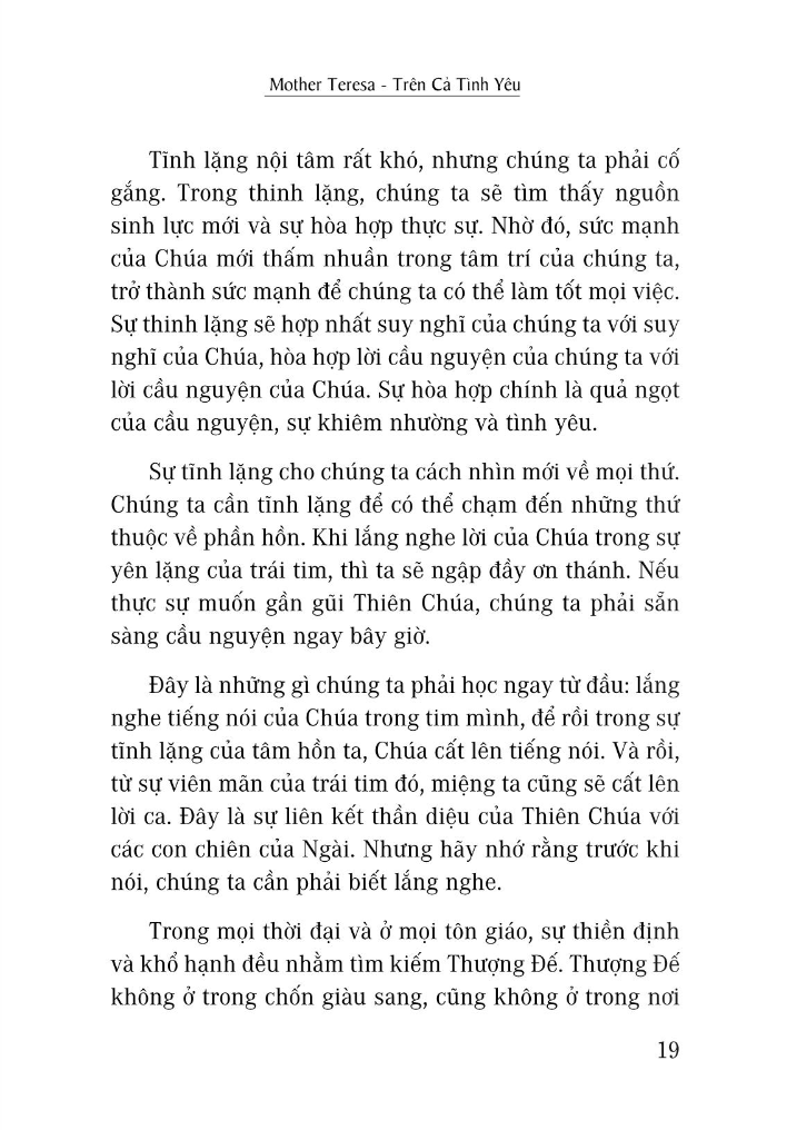 Mẹ Teresa - Trên Cả Tình Yêu (Tái Bản)