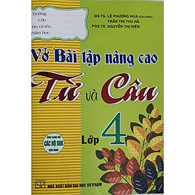 Vở Bài Tập Nâng Cao Từ Và Câu Lớp 4