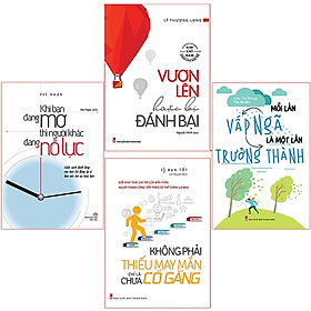 Combo sách: Vươn lên để tiến tới thành công - Khi bạn đang mơ thì người khác đang nỗ lực (MinhLongBooks)
