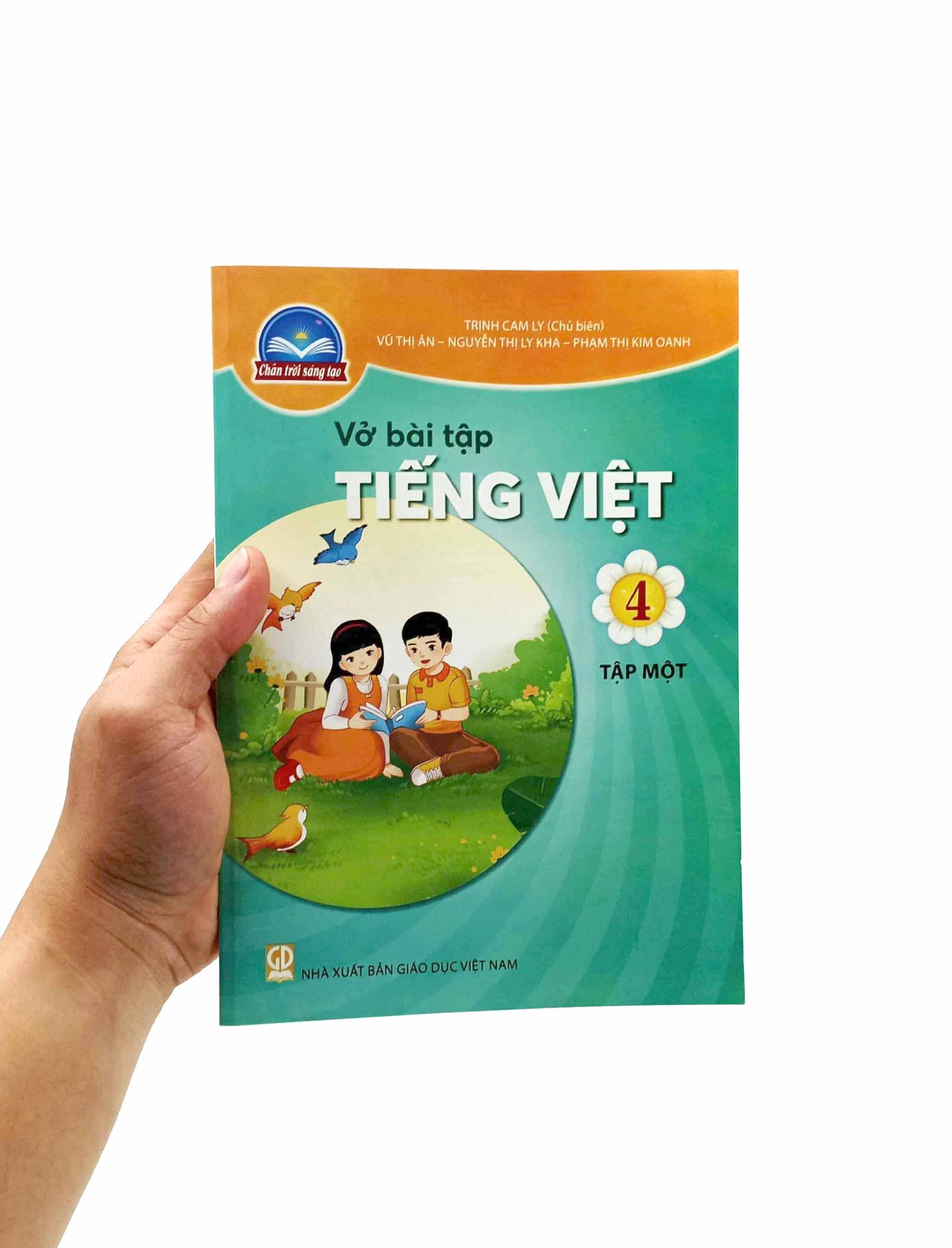 Vở Bài Tập Tiếng Việt 4 - Tập 1 (Chân Trời Sáng Tạo) (2023)
