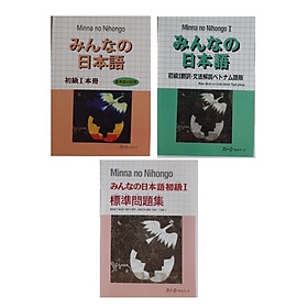￼Sách Minnano Nihongo Sơ Cấp 1 - Dành Cho Trình Độ N5 Bộ 3 Cuốn Cơ Bản 