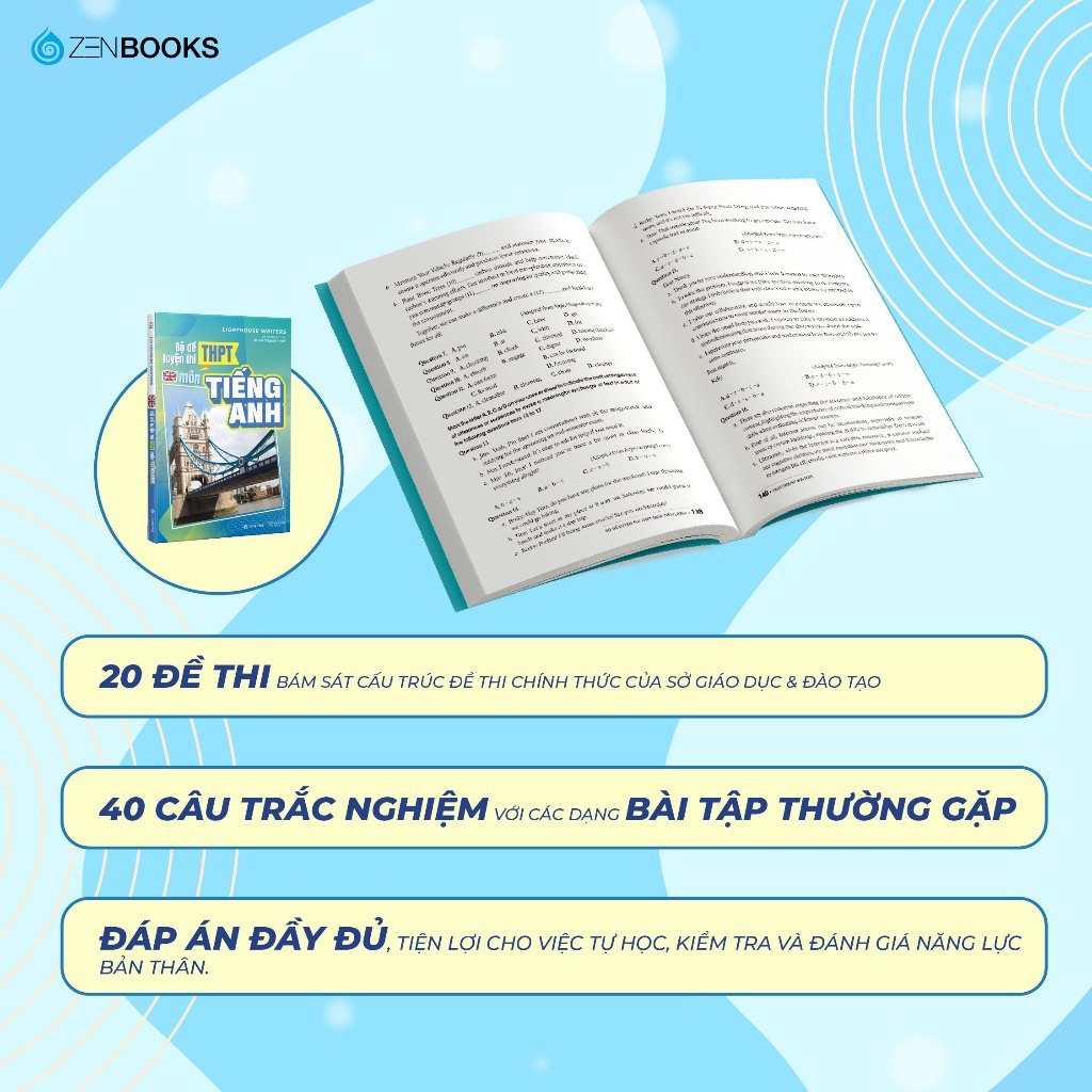 Sách - Bộ Đề Luyện Thi THPT Môn Tiếng Anh