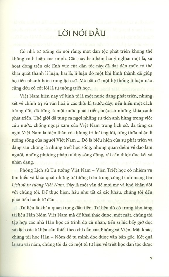 Lịch Sử Tư Tưởng Việt Nam - Tập 1