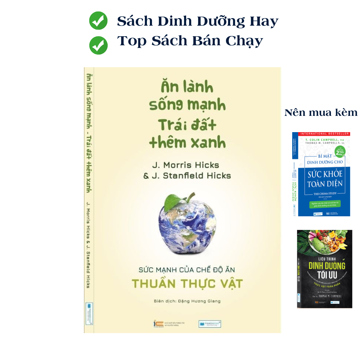 Combo Sách Dinh Dưỡng Bán Chạy: Bí Mật Dinh Dưỡng + Toàn Cảnh Dinh Dưỡng (Tái Bản)