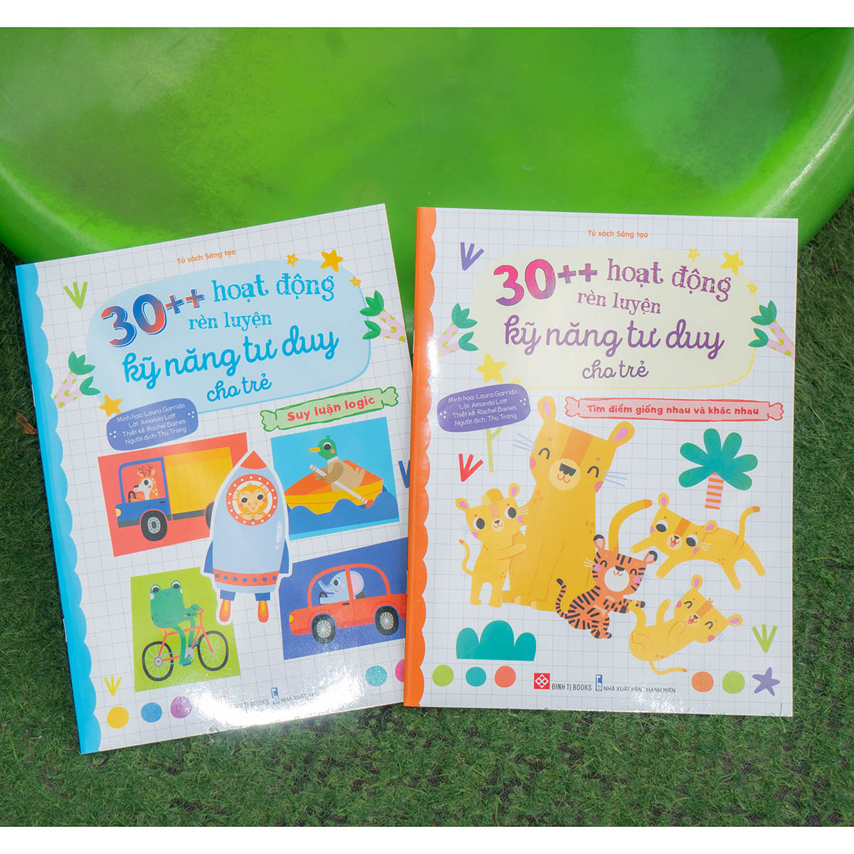 Combo: 30++ Hoạt Động Rèn Luyện Kỹ Năng Tư Duy Cho Trẻ ( 4 tập)
