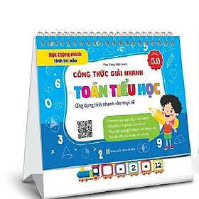 Học thông minh tinh trí não - Công thức giải nhanh Toán tiểu học