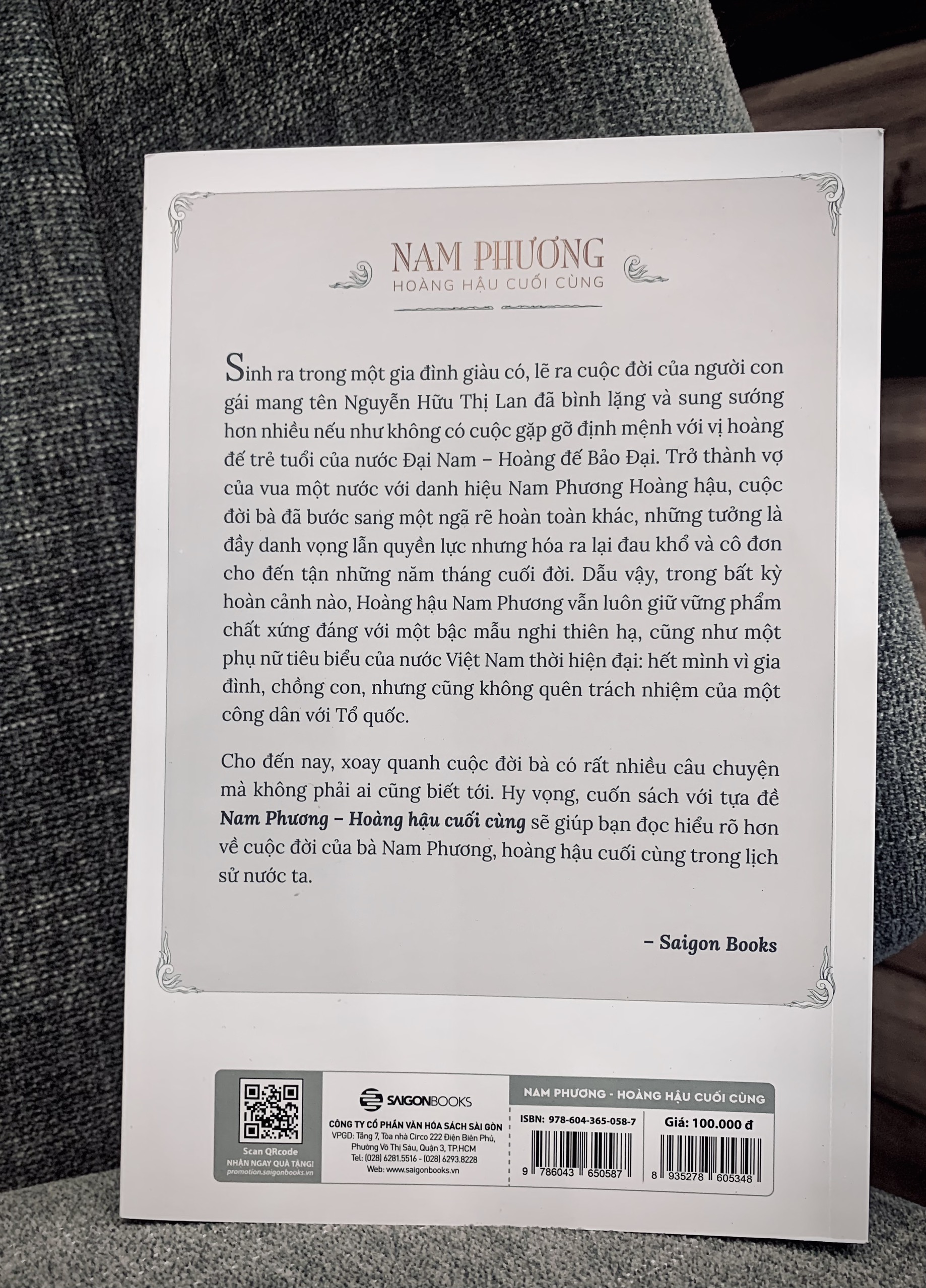 Sách Lịch Sử: NAM PHƯƠNG – HOÀNG HẬU CUỐI CÙNG