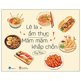 Sách tô màu - Lê la ẩm thực Măm măm khắp chốn (VT)