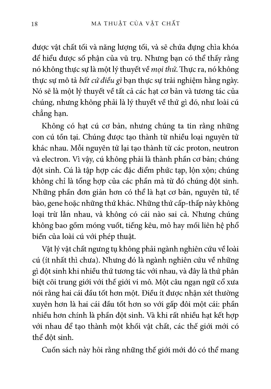 Ma Thuật Của Vật Chất - Tinh Thể, Hỗn Độn Và Phép Thuật Của Vật Lý - Felix Flicker; Phạm Miên Vũ dịch