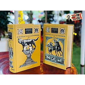 (Combo 2 tập) [bìa Heritage Library Buckram] [Tủ sách trăm năm Nobel] LỊCH SỬ LA MÃ - Theodor Mommsen - Tập I (Quyển I – II) và Tập II (Quyển III) – Đông A