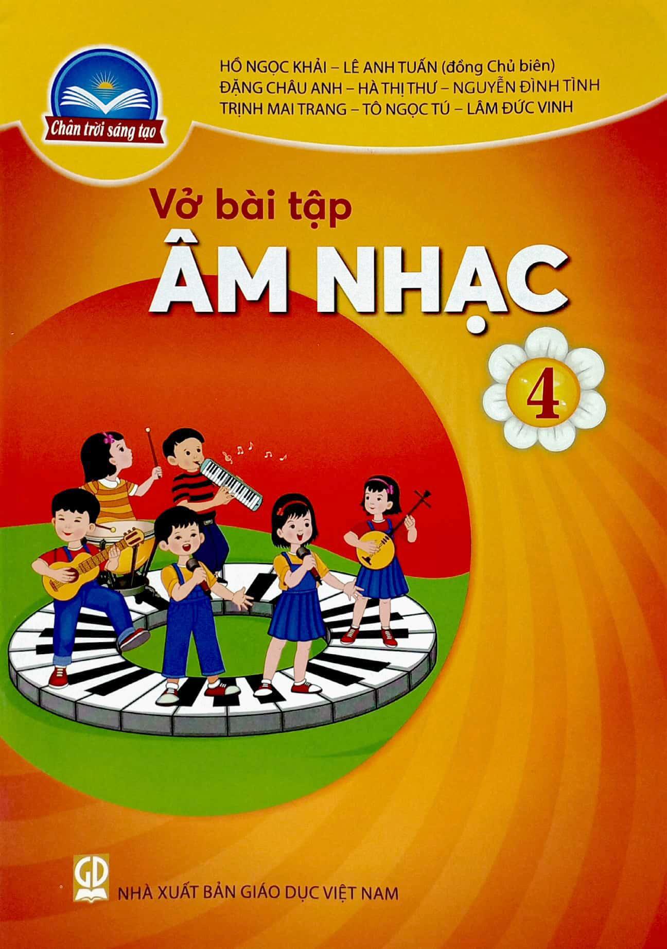 Vở Bài Tập Âm Nhạc 4 (Chân Trời) (2023)