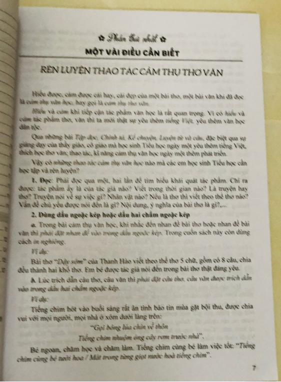 Sách - Cảm Thụ Văn Học Dành Cho Học Sinh Lớp 5