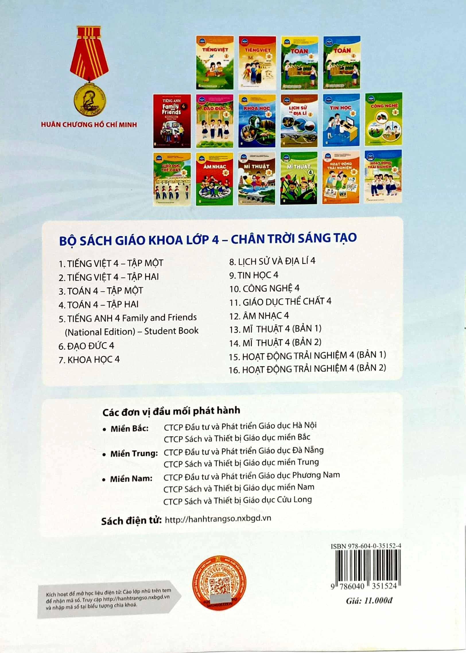 Mĩ Thuật 4 - Bản 2 (Chân Trời Sáng Tạo) (2023)