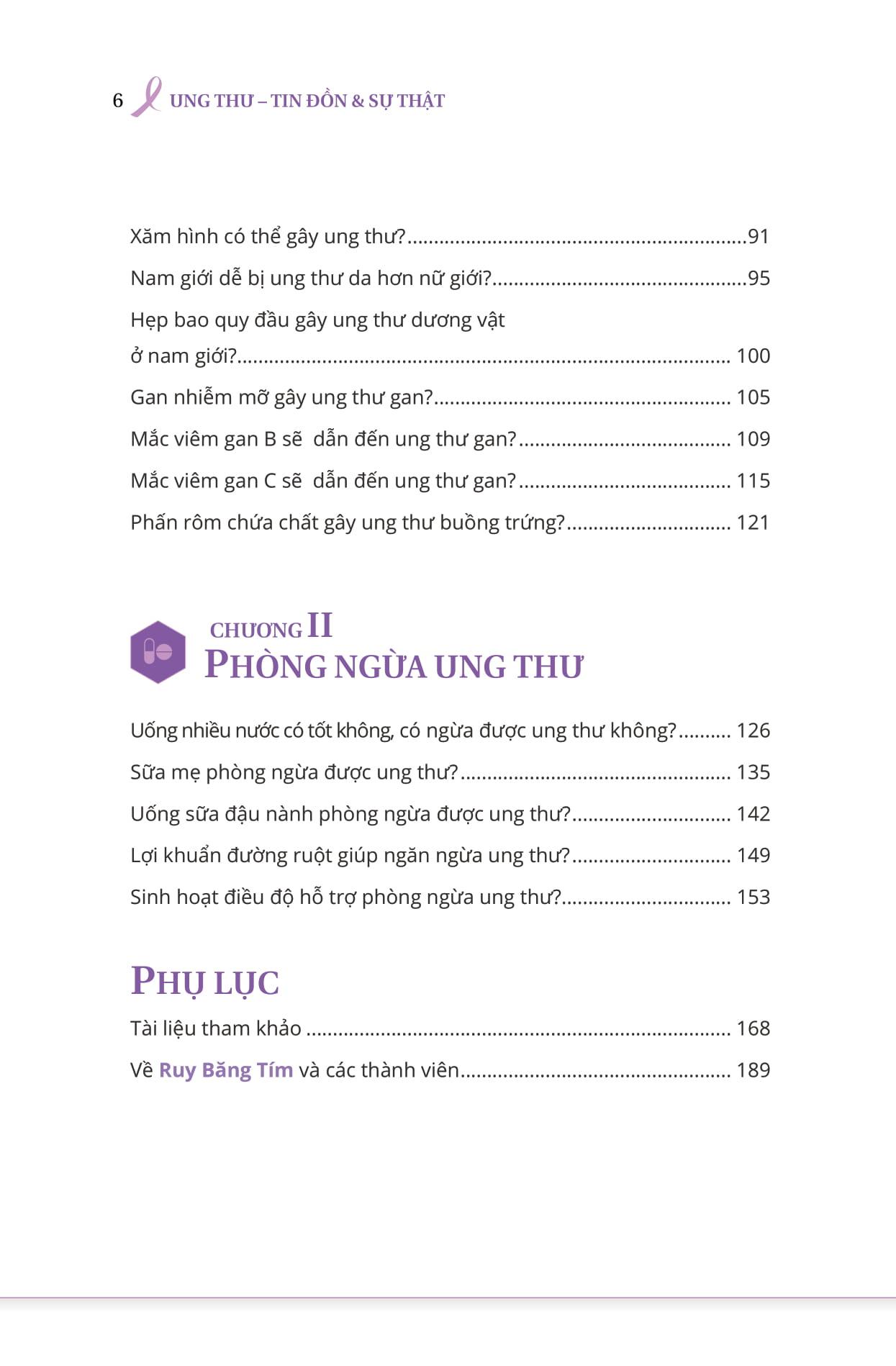 Bộ Sách Ung Thư - Tin Đồn Và Sự Thật (Bộ 2 Cuốn)