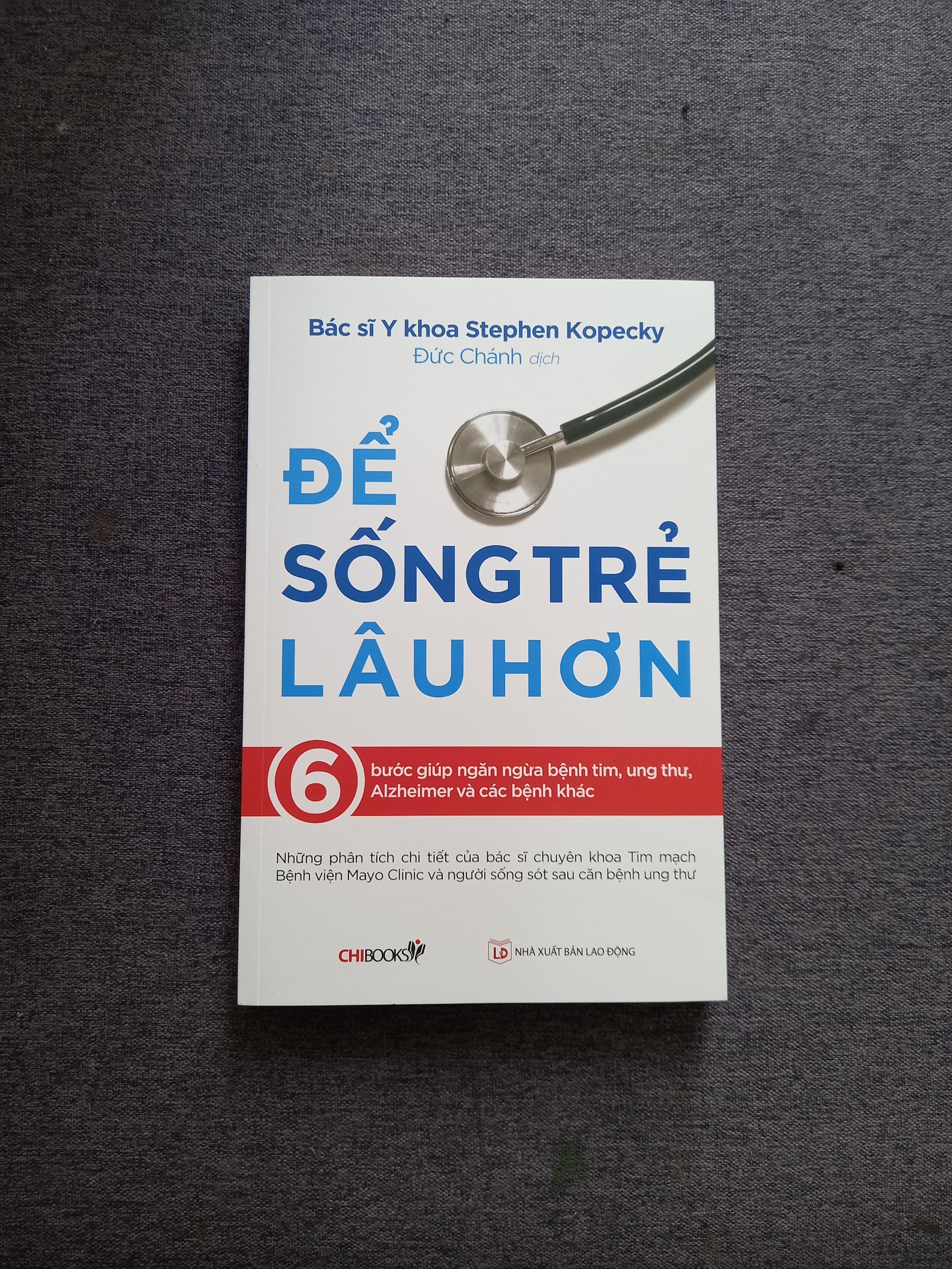 Sách: Để sống trẻ lâu hơn