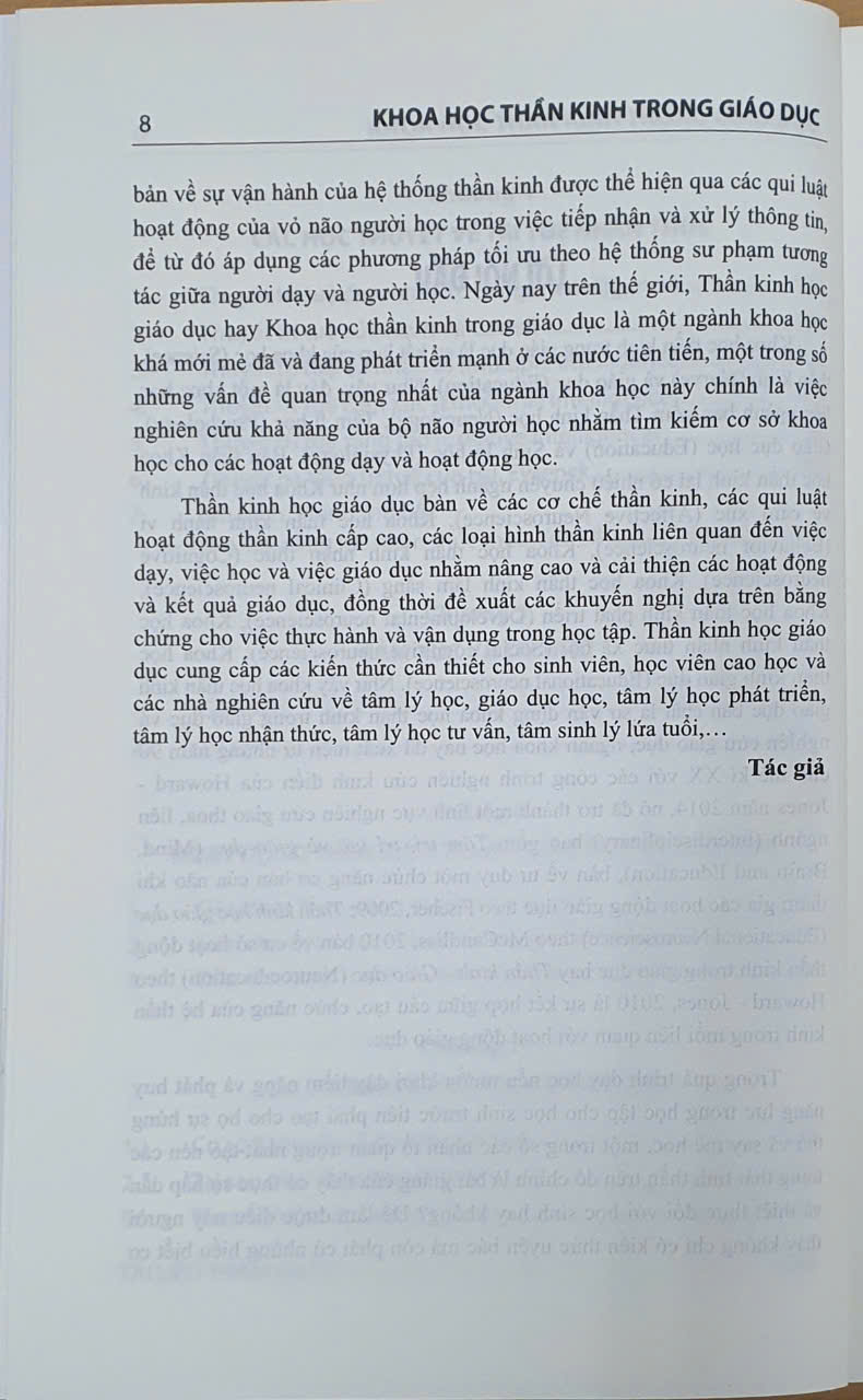 Sách - Khoa học thần kinh trong giáo dục