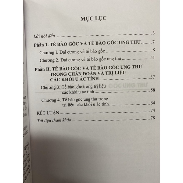 Tế bào gốc và tế bào gốc ung thư trong chẩn đoán và trị liệu các khối u ác tính