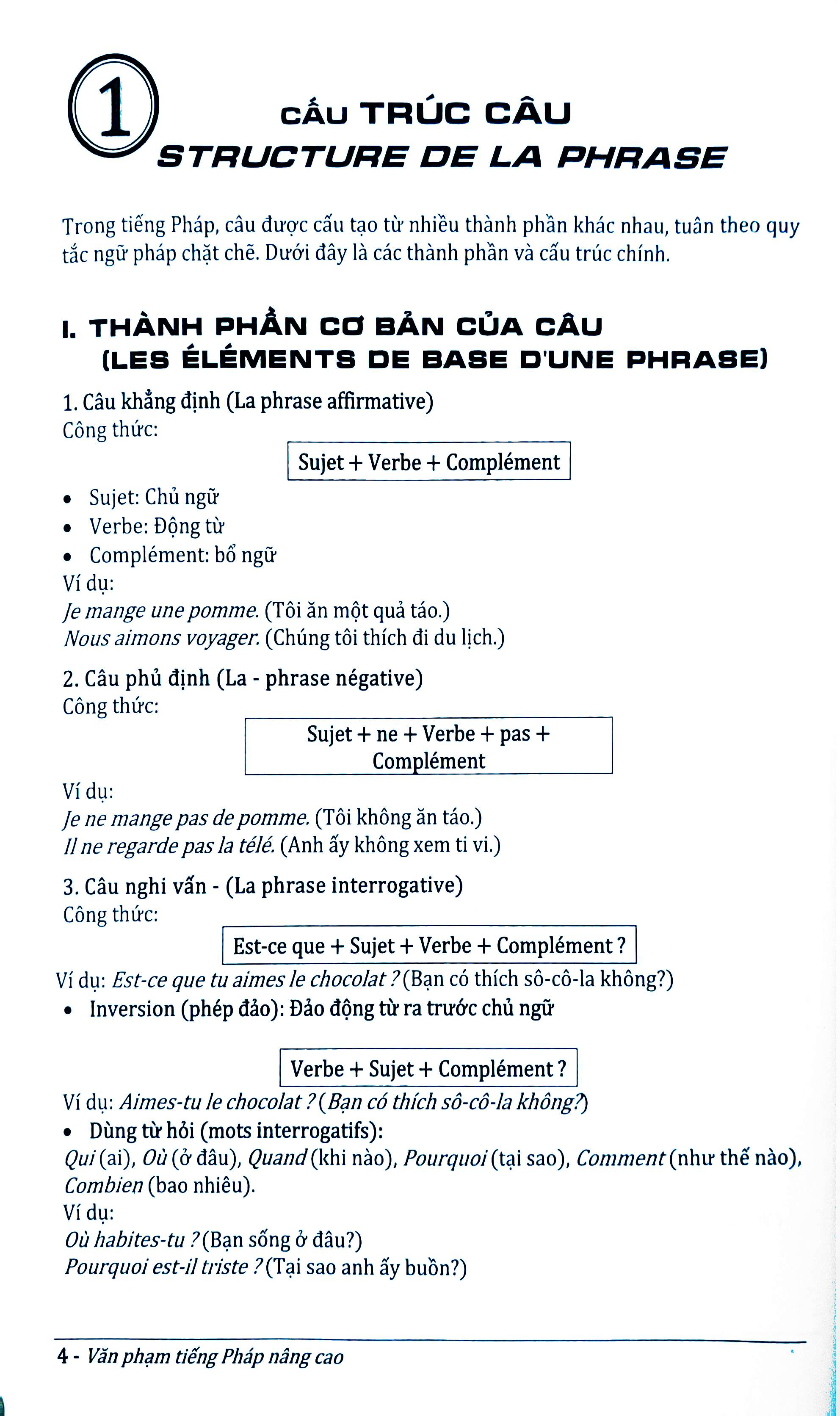 Văn Phạm Tiếng Pháp Căn Bản Nâng cao (HA)