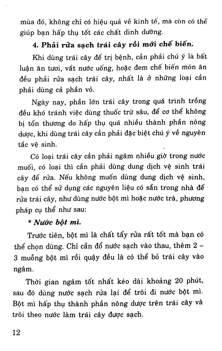 Ăn Trái Cây Trị Bệnh Và Thanh Lọc Cơ Thể
