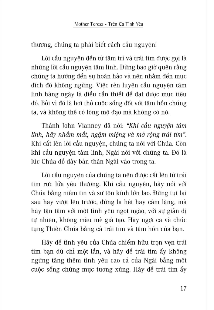 Mẹ Teresa - Trên Cả Tình Yêu (Tái Bản)