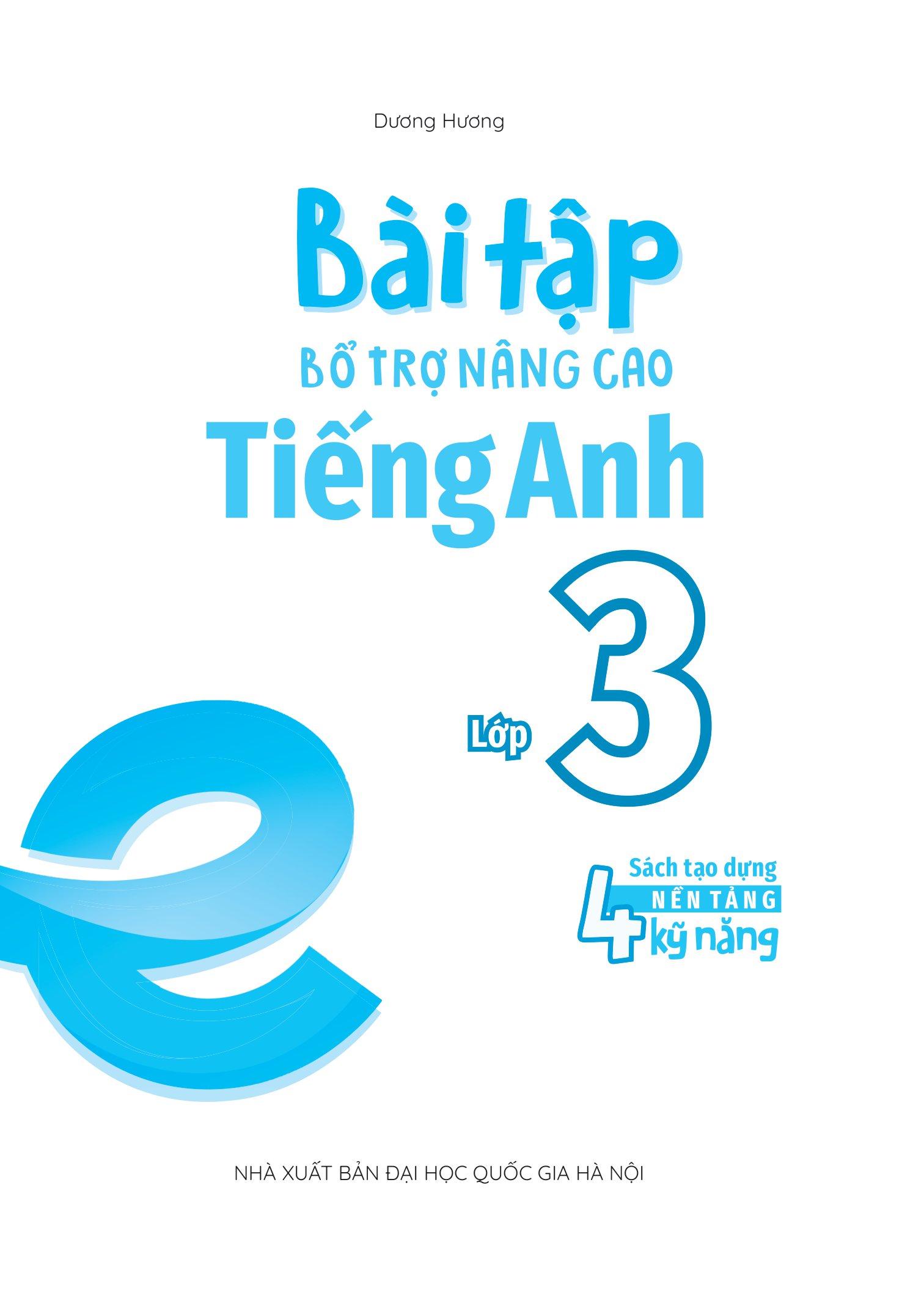 Bài Tập Bổ Trợ Nâng Cao Tiếng Anh Lớp 3