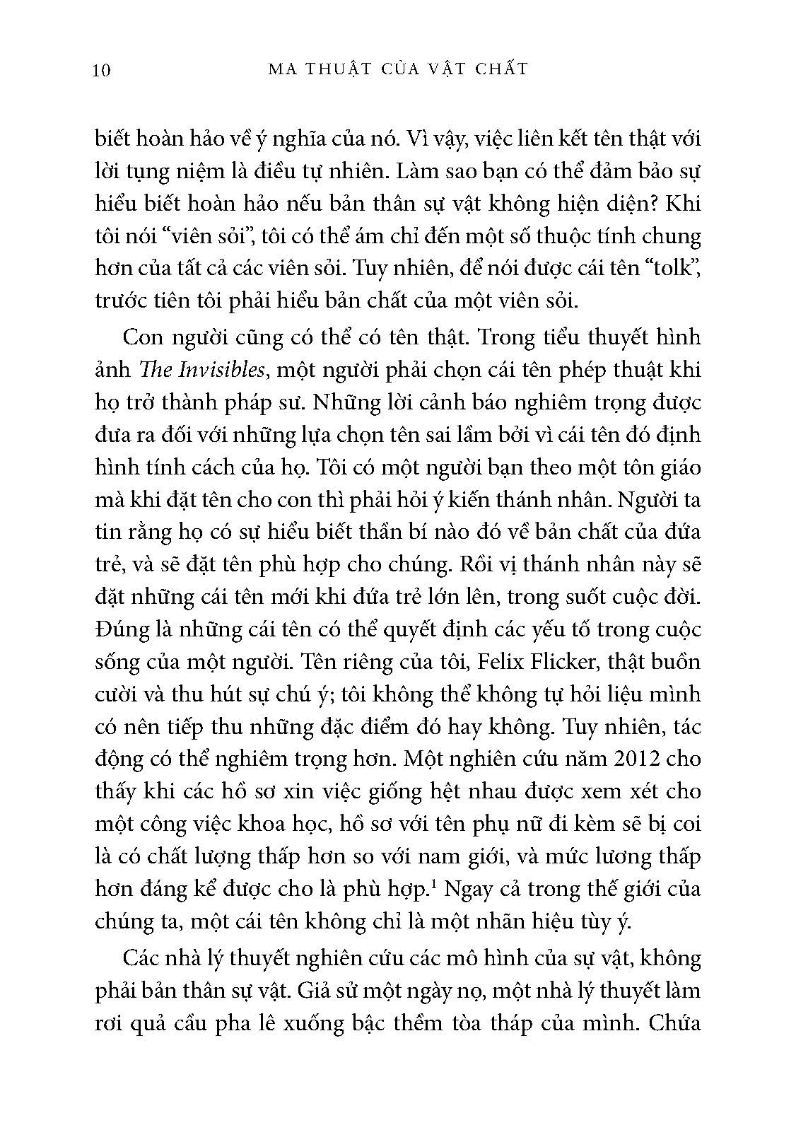Ma Thuật Của Vật Chất - Tinh Thể, Hỗn Độn Và Phép Thuật Của Vật Lý - Felix Flicker; Phạm Miên Vũ dịch