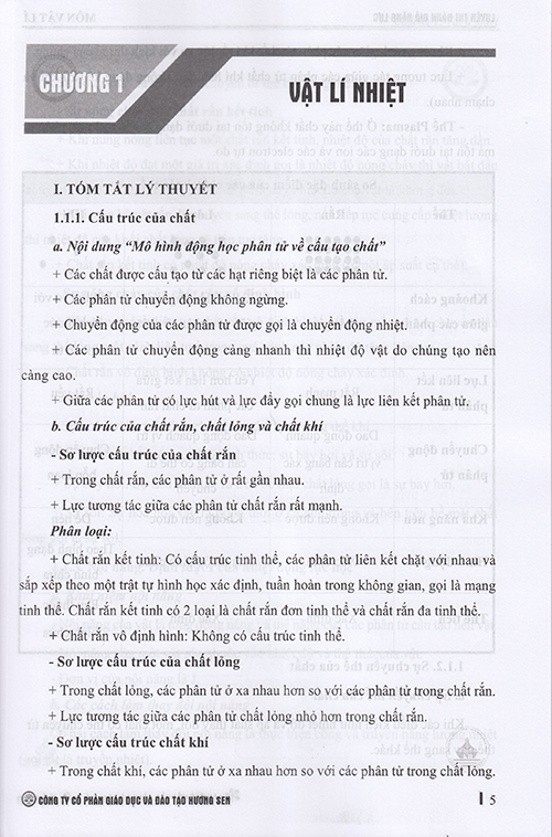 Sách - Luyện thi đánh giá năng lực môn Vật lí - Kiến thức lớp 12 (Dành cho các kì thi Đánh giá năng lực)