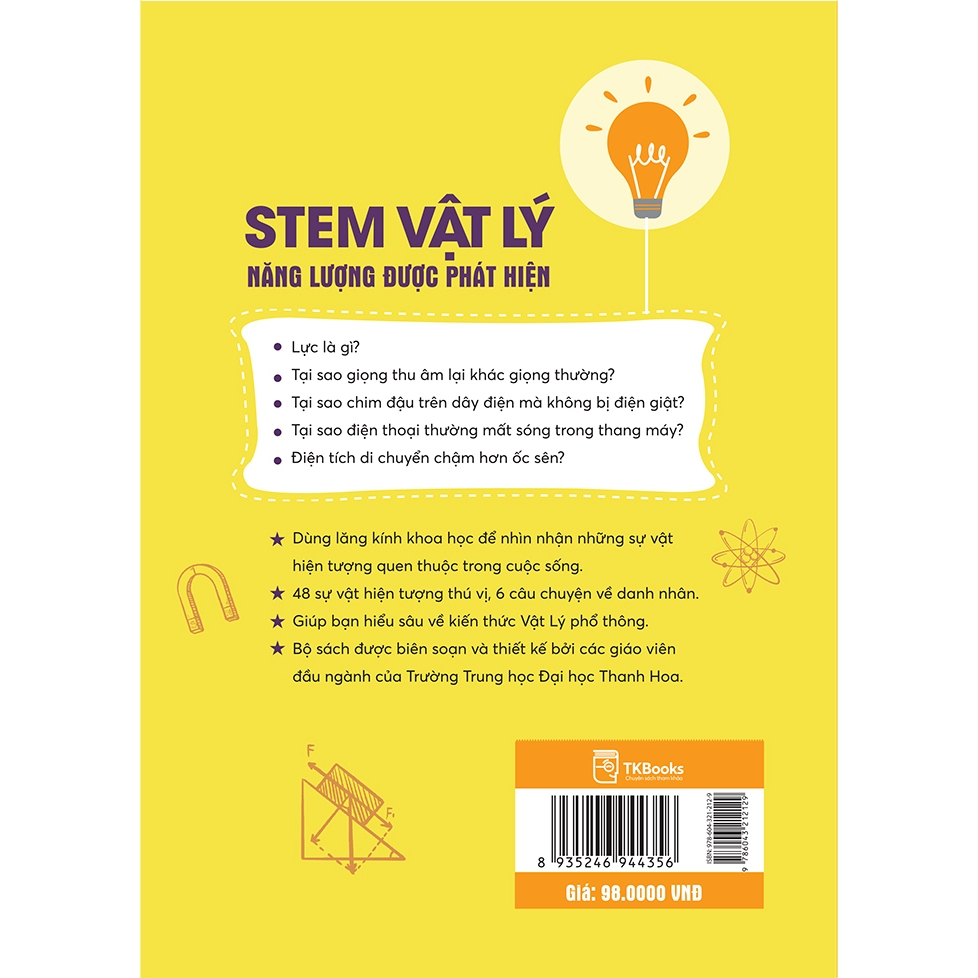 Sách - STEM Vật Lý - Năng lượng được phát hiện