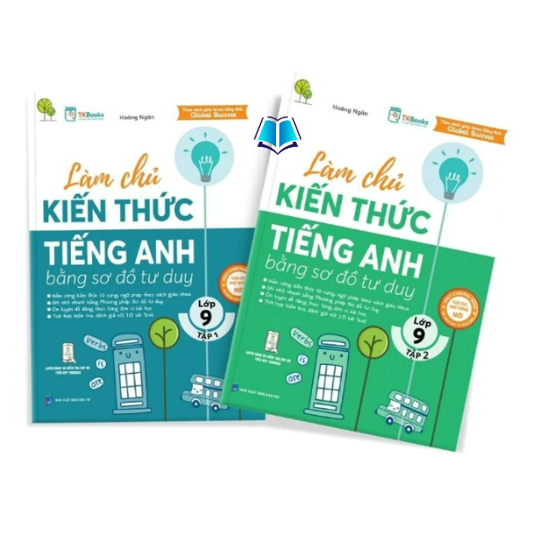 Sách - Combo/Lẻ Làm chủ kiến thức bằng sơ đồ tư duy lớp 9 Toán - Ngữ Văn - Tiếng Anh